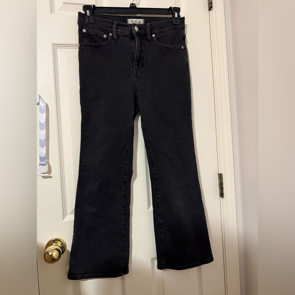 Madewell Women's Black boot cut  Jeans